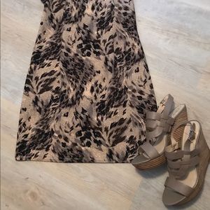 Onyx Animal Print Dress | 12P | Great condition!